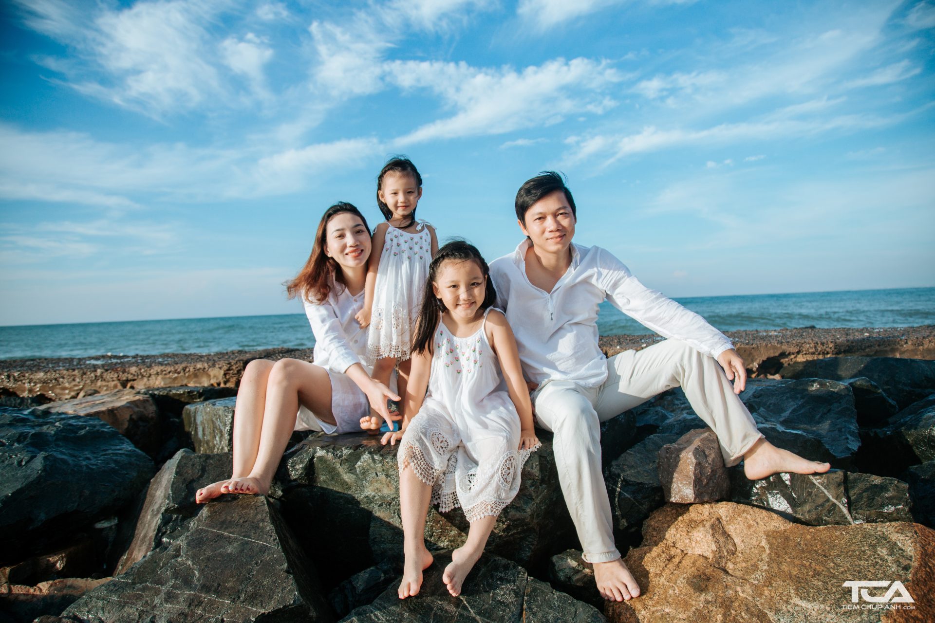 ảnh gia đình phong cách hàn quốc