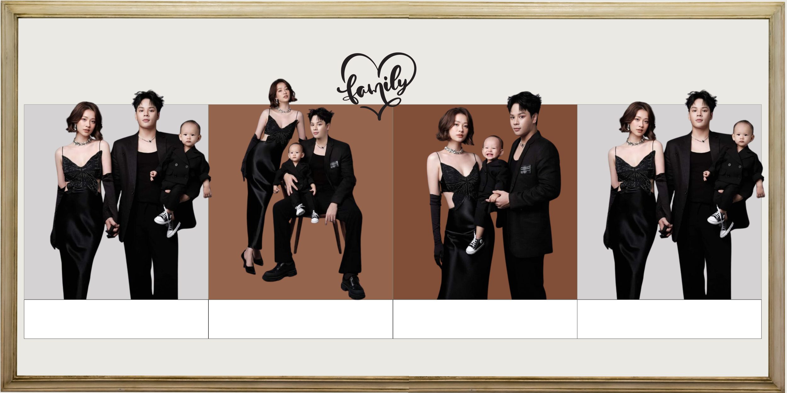 chụp ảnh gia đình đẹp 6 người