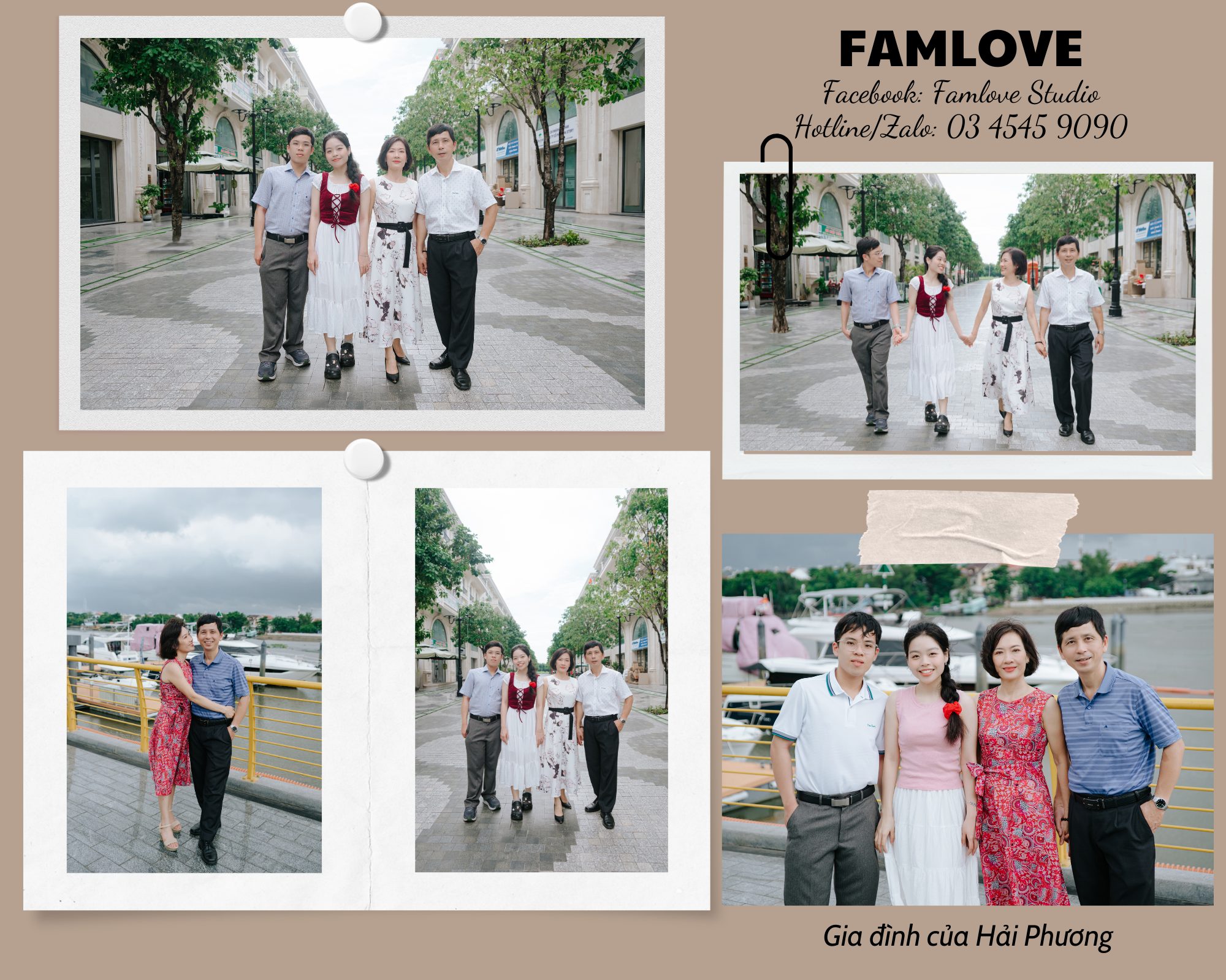 chụp hình gia đình kiểu hàn quốc