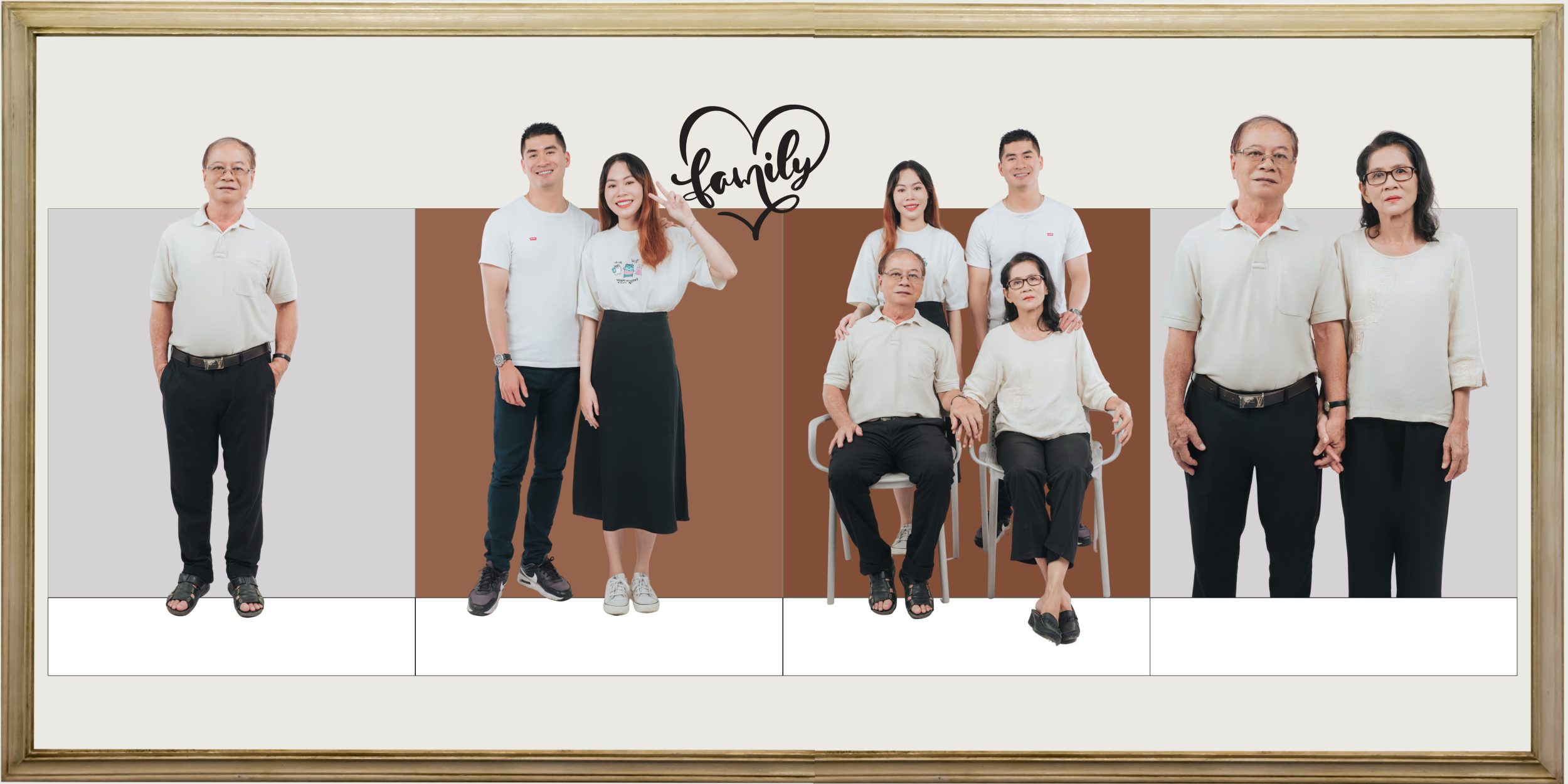 ảnh gia đình 6 người