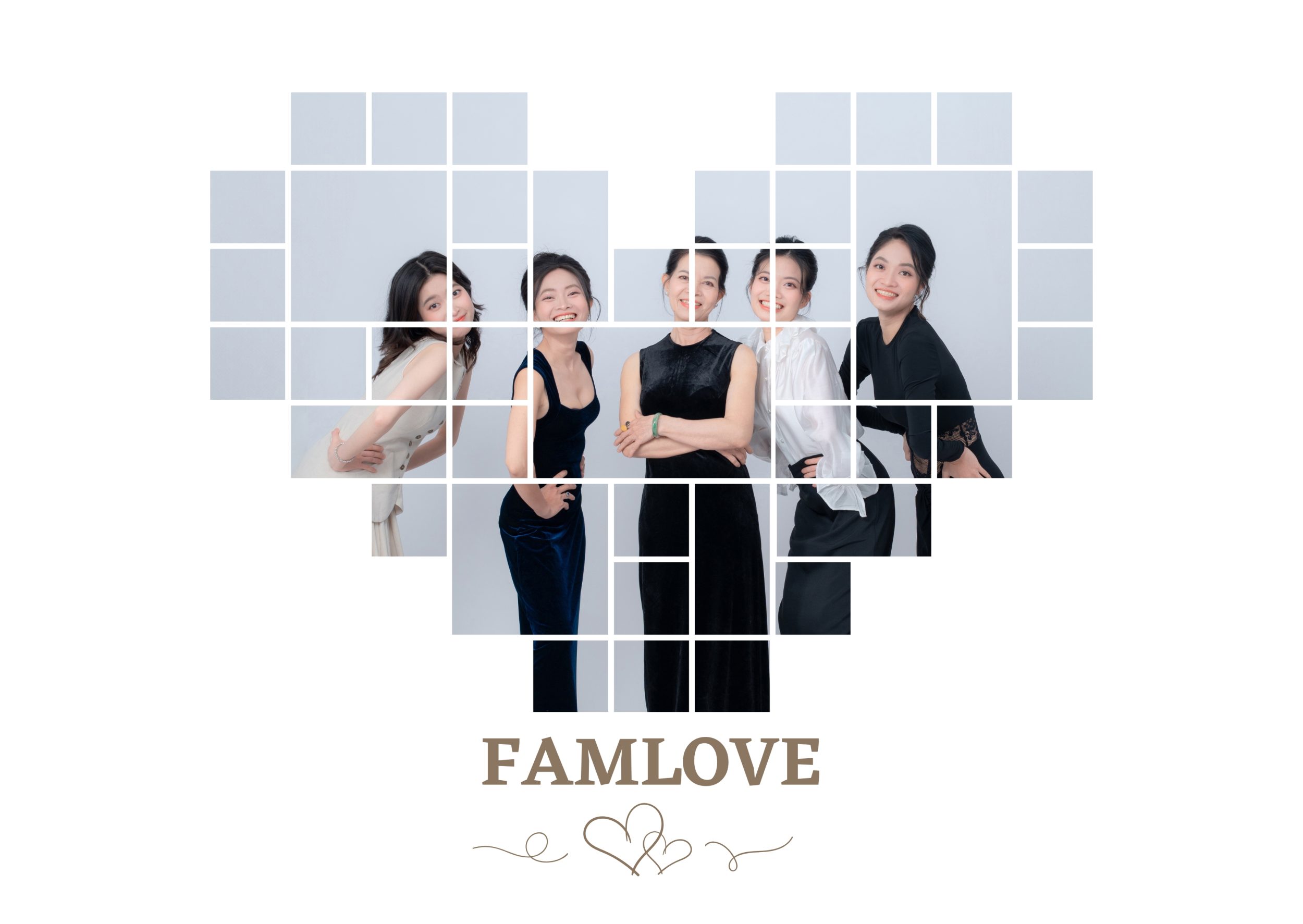 ảnh gia đình kiểu hàn quốc