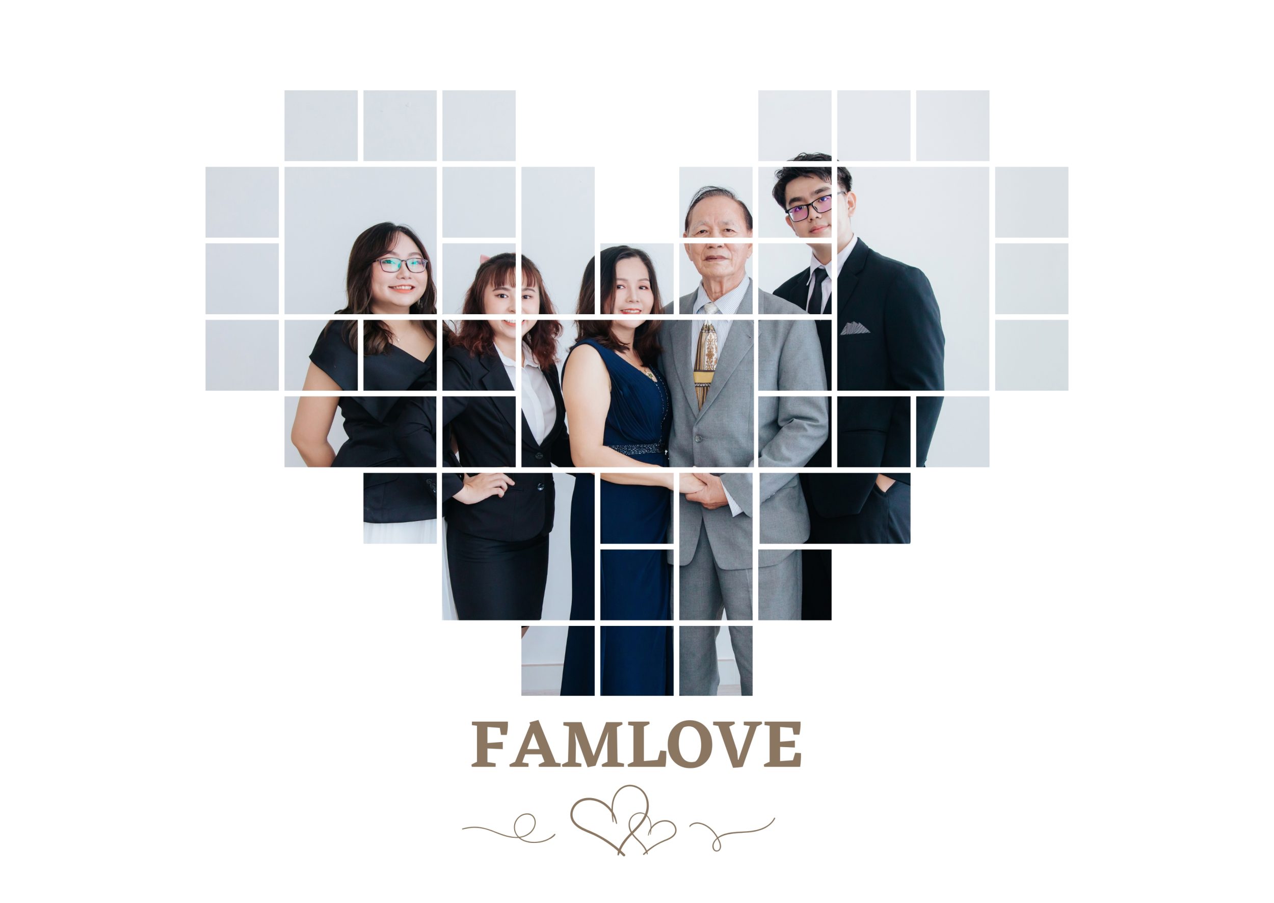 ảnh gia đình phong cách hàn quốc