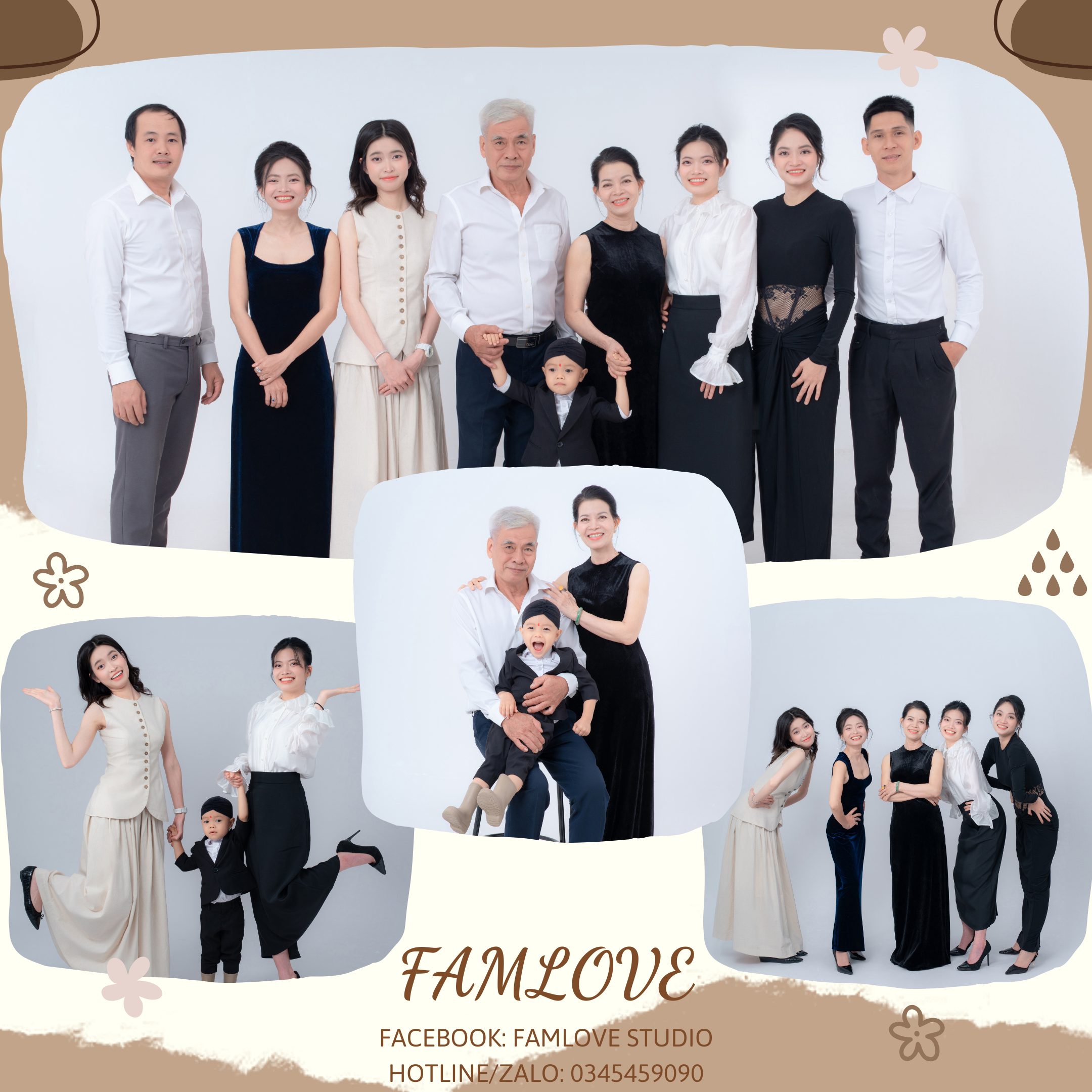 chụp ảnh gia đình