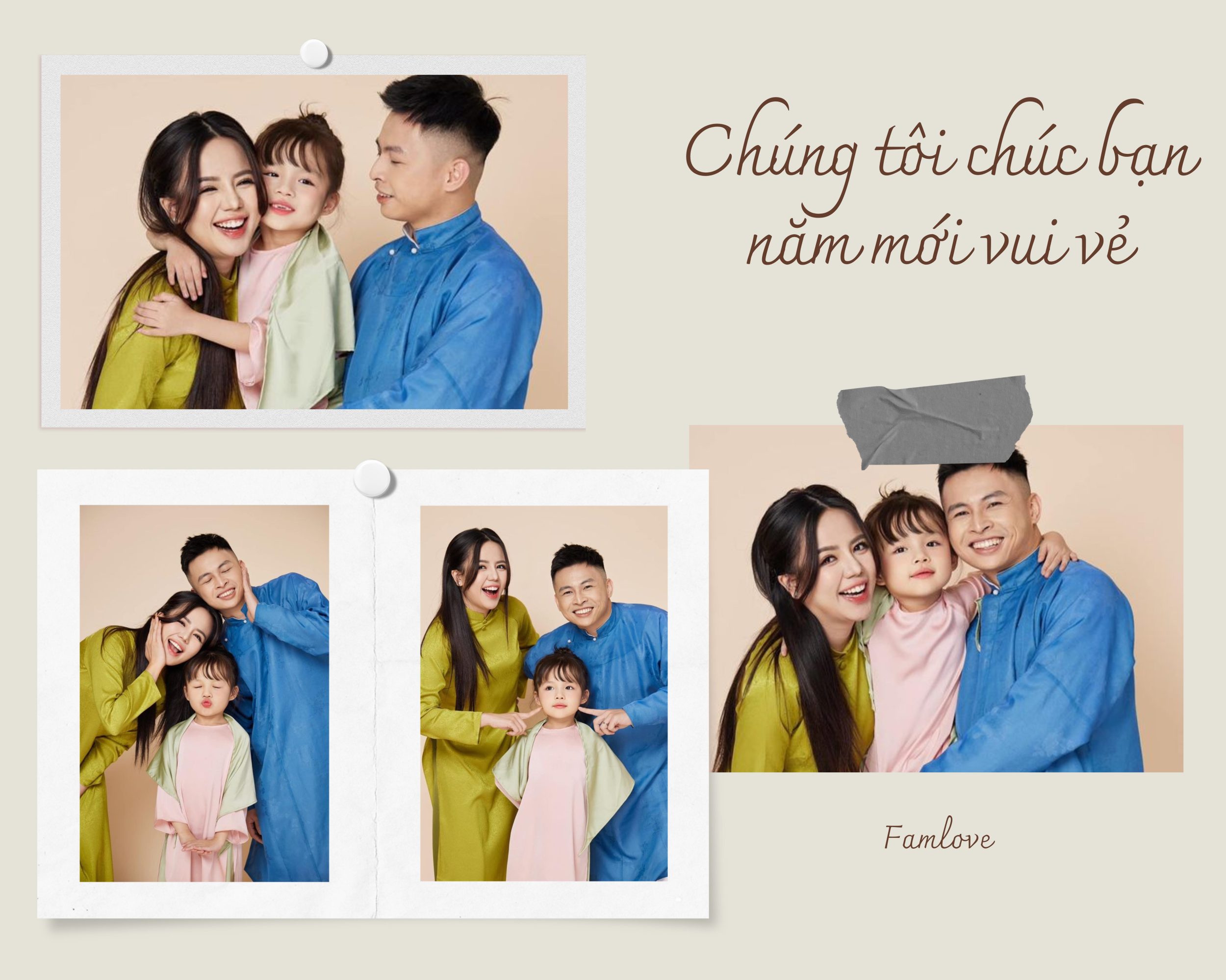 ảnh chụp gia đình tết