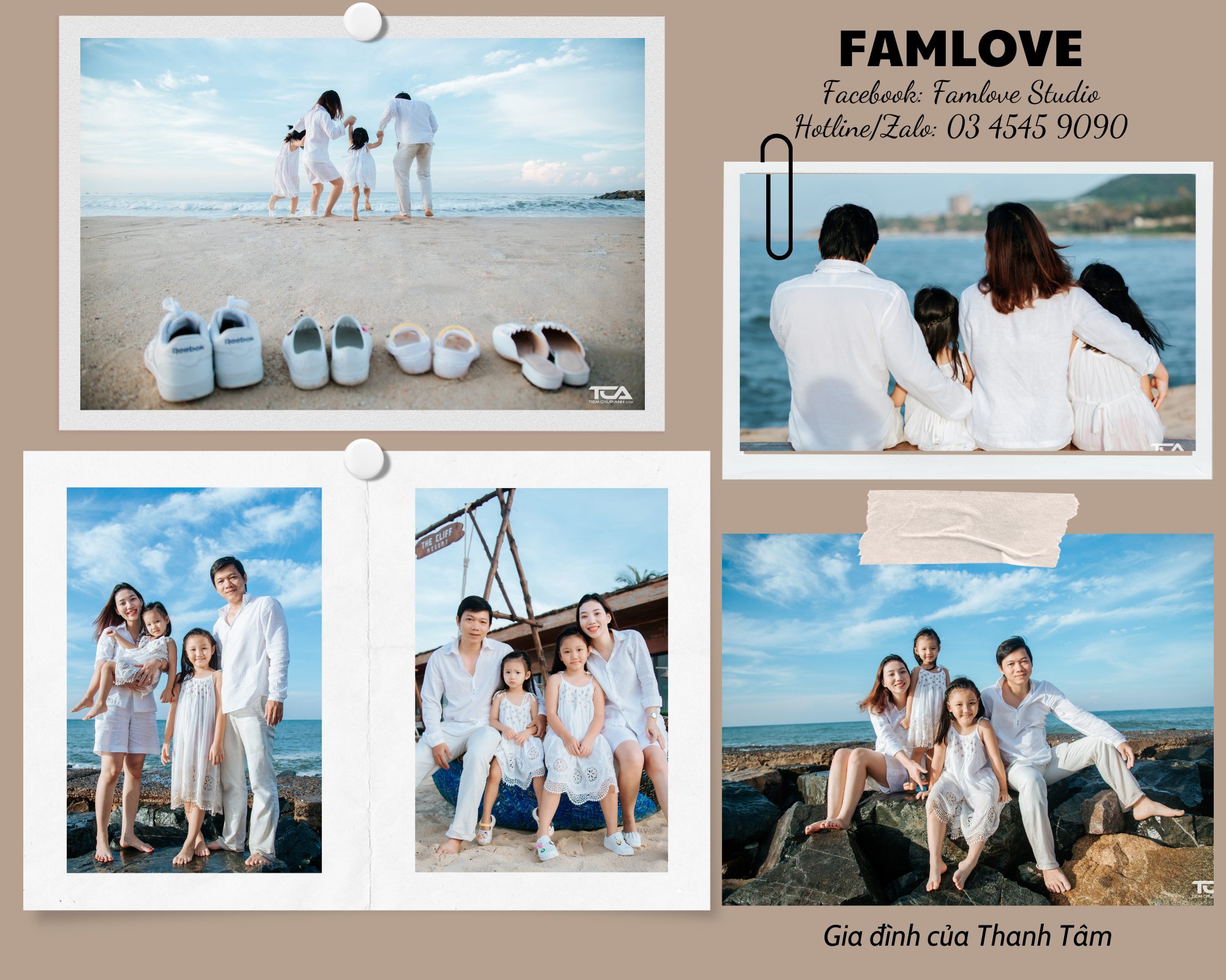 chụp ảnh gia đình kiểu hàn quốc