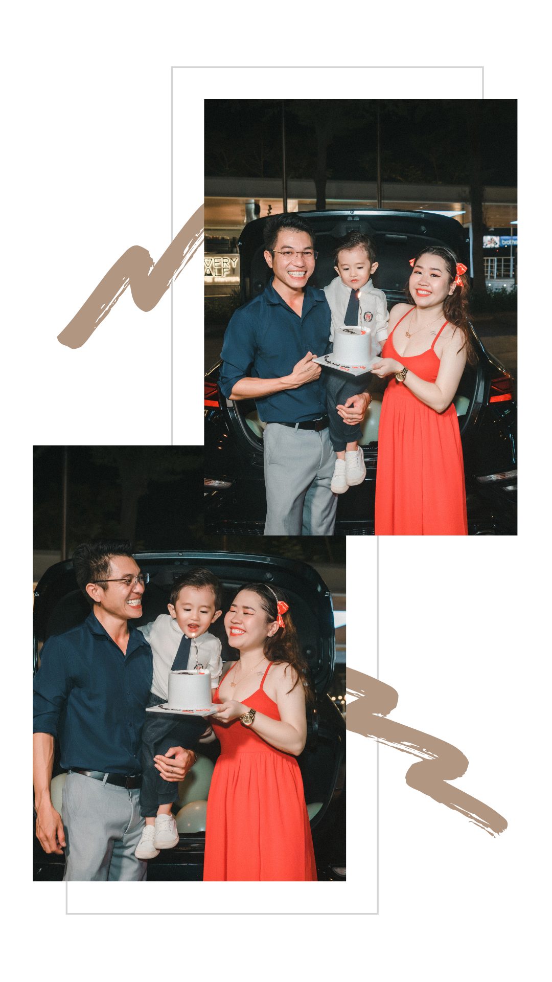 chụp ảnh gia đình 3 người lớn