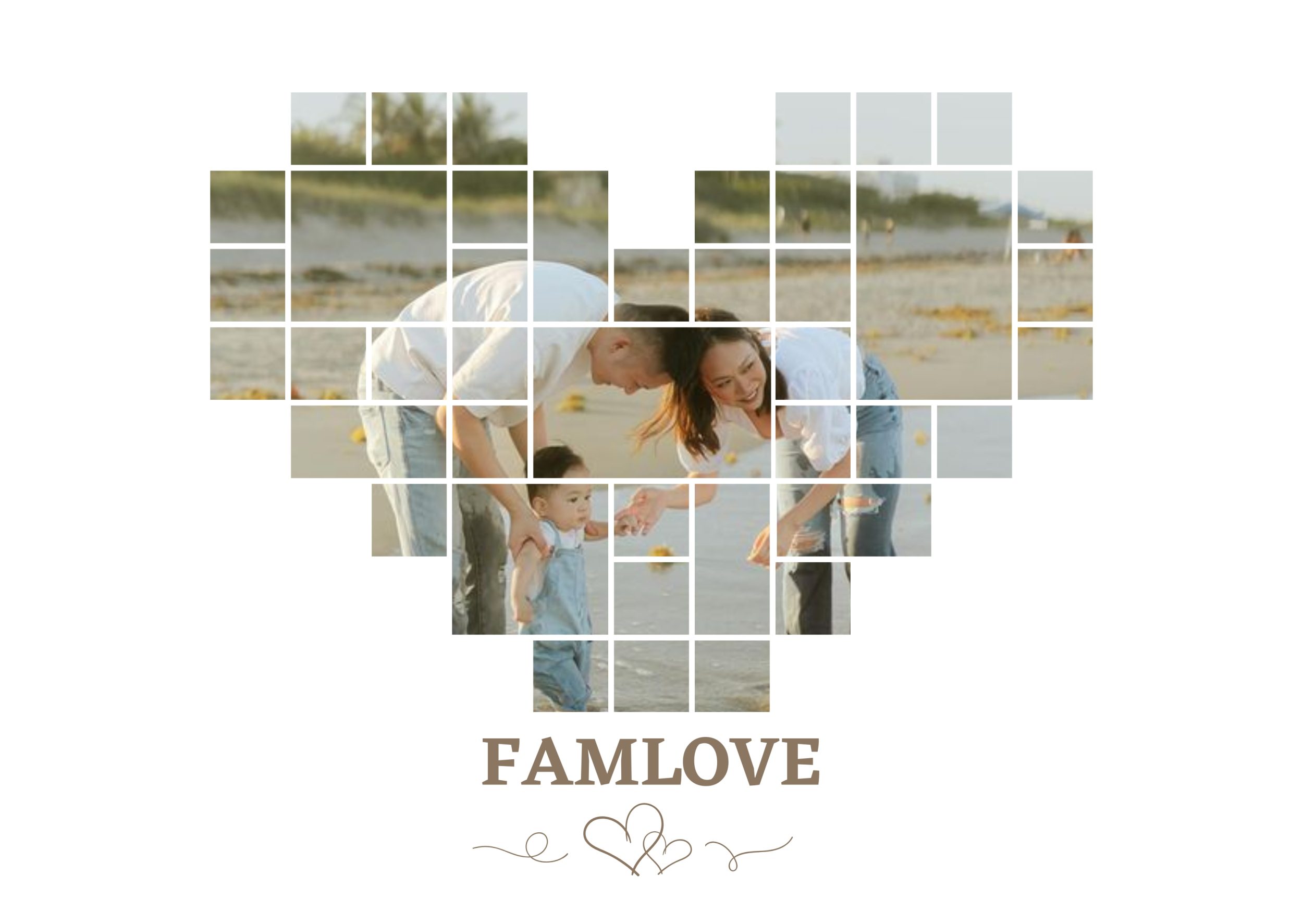 chụp ảnh gia đình 3 người