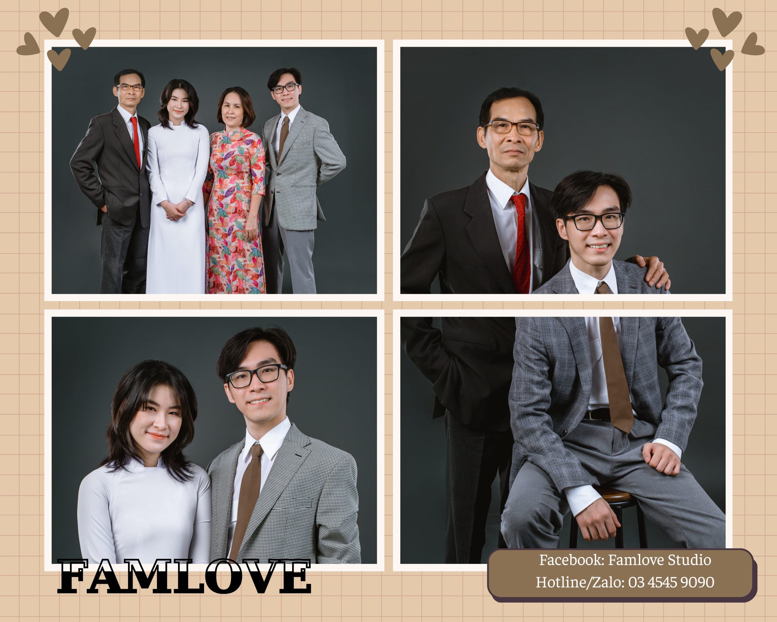 ảnh gia đình studio