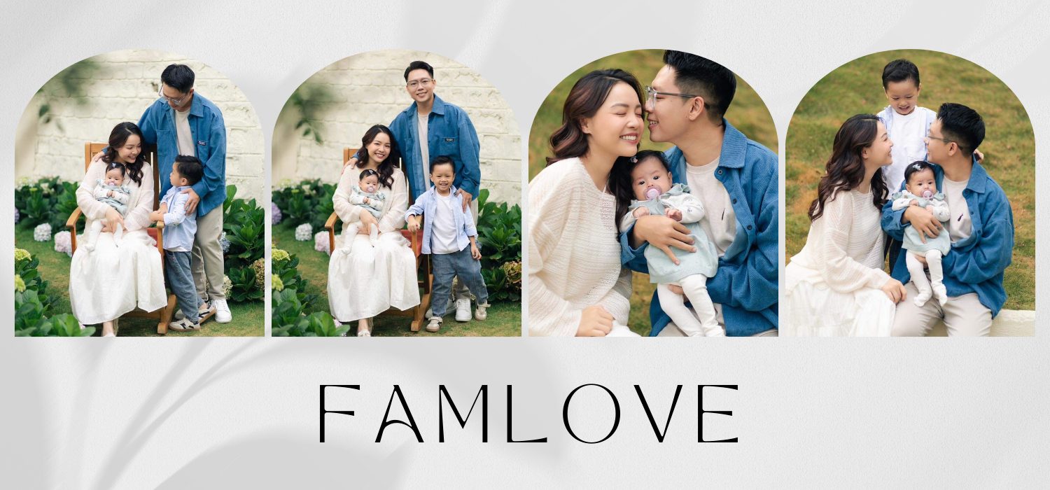 chụp ảnh gia đình trong studio