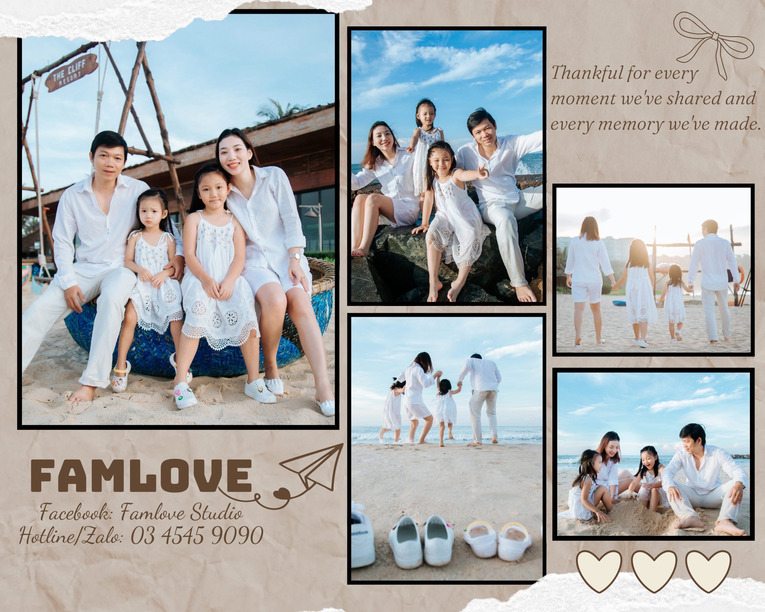 chụp ảnh ngoại cảnh gia đình