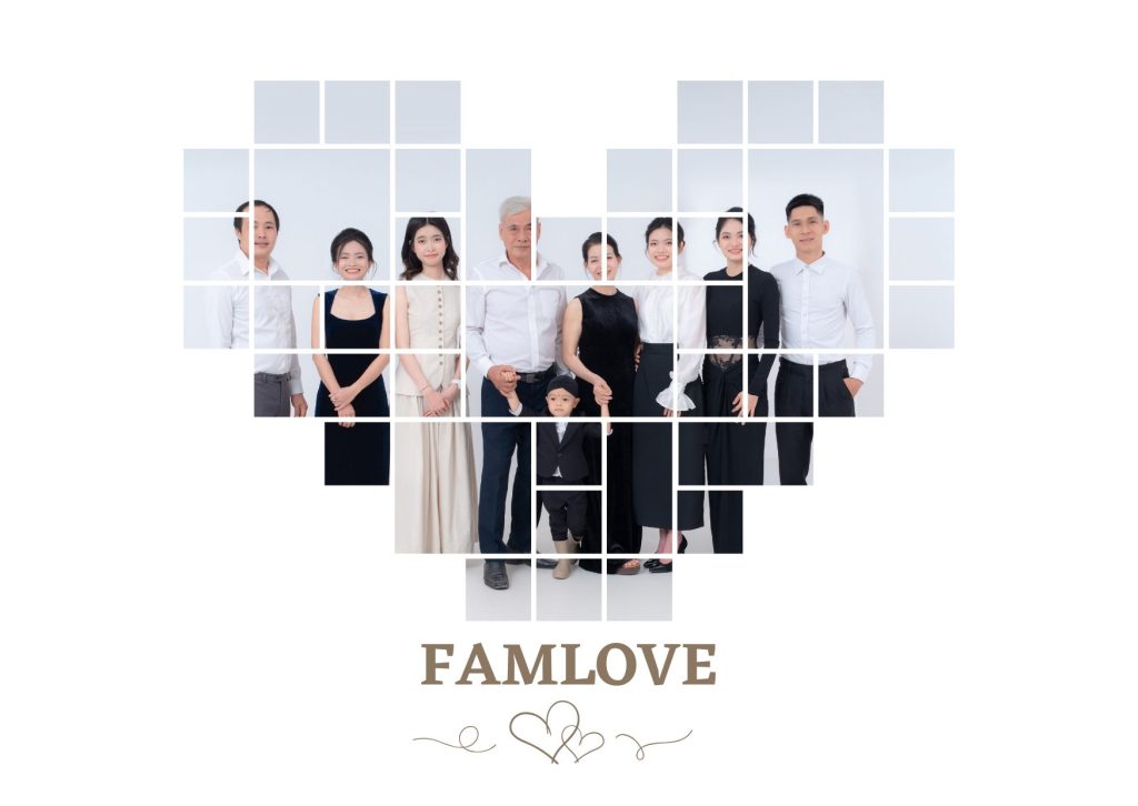 chụp ảnh gia đình 3 thế hệ