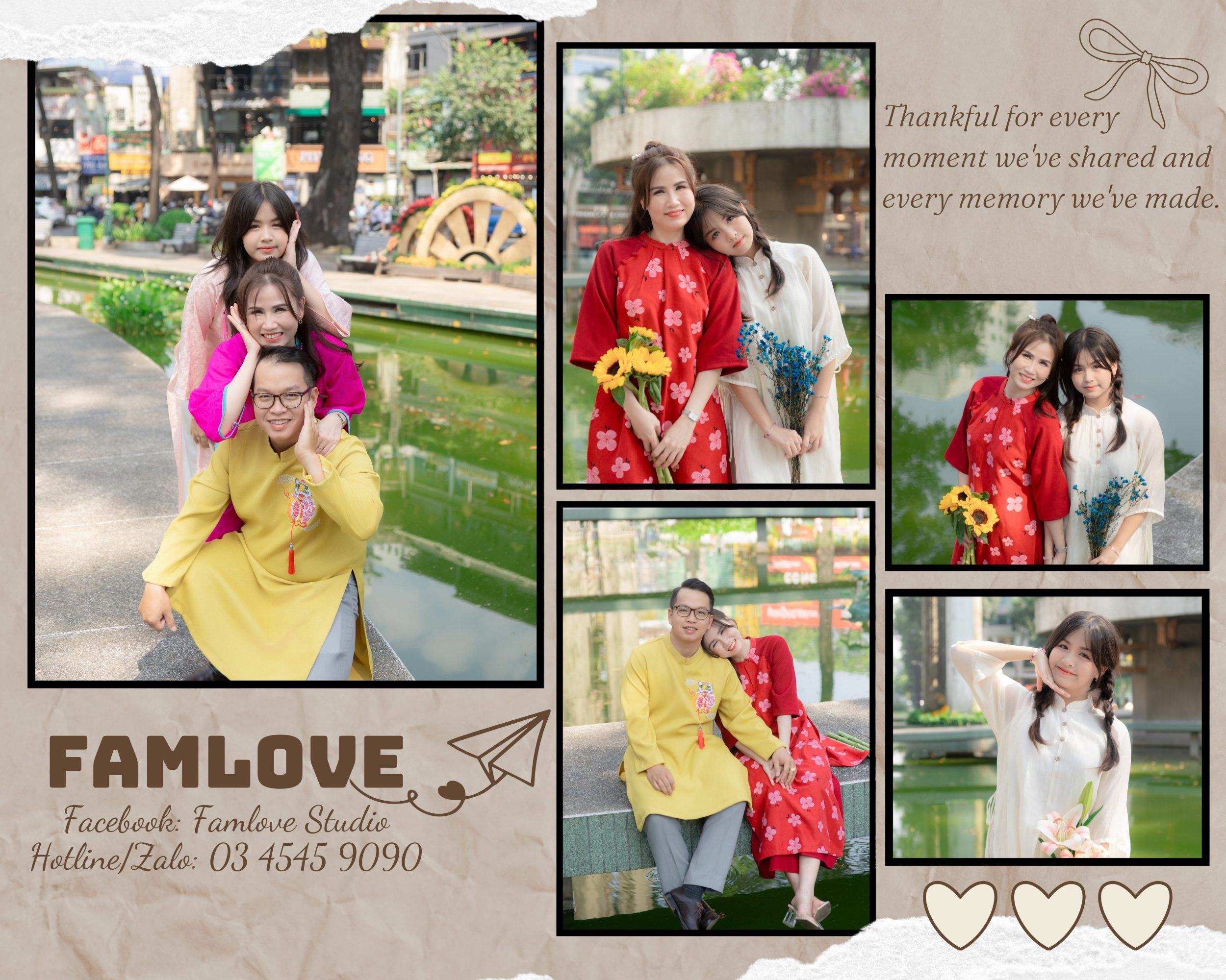 chụp hình gia đình ngoại cảnh