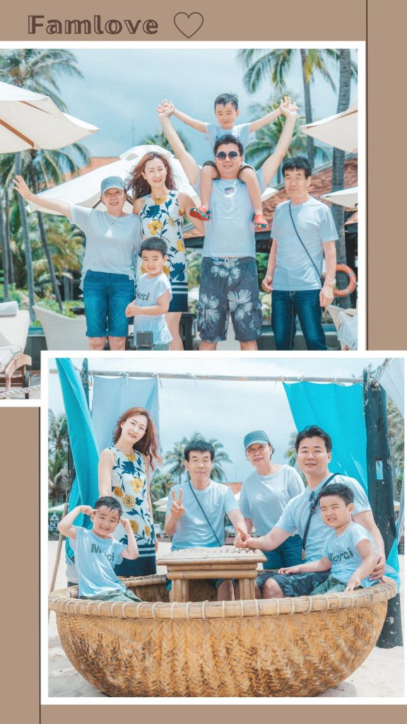 chụp ảnh gia đình 6 người