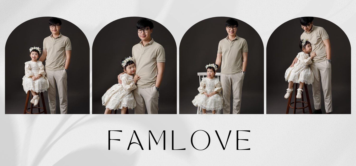 chụp gia đình studio