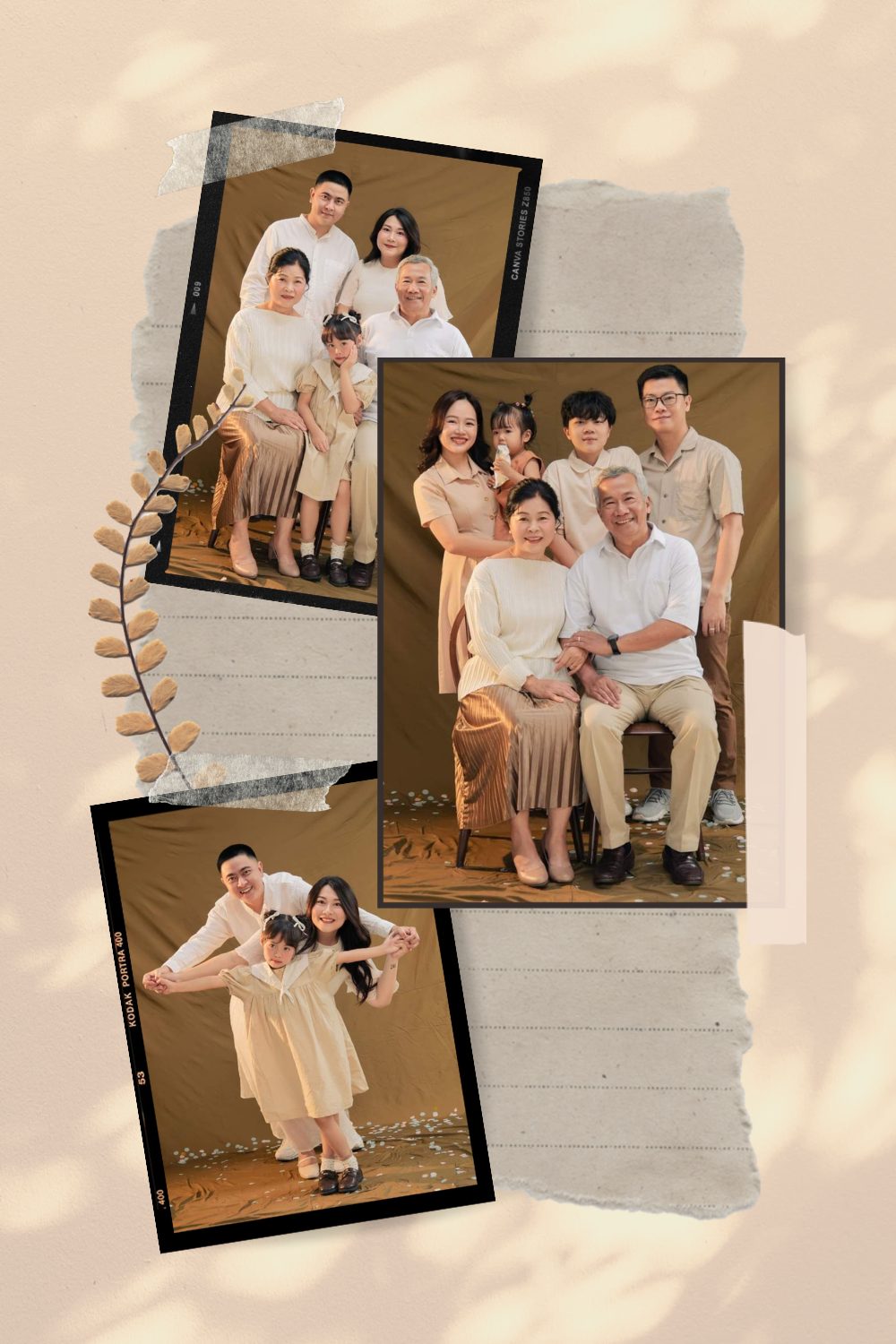 ảnh gia đình 3 thế hệ