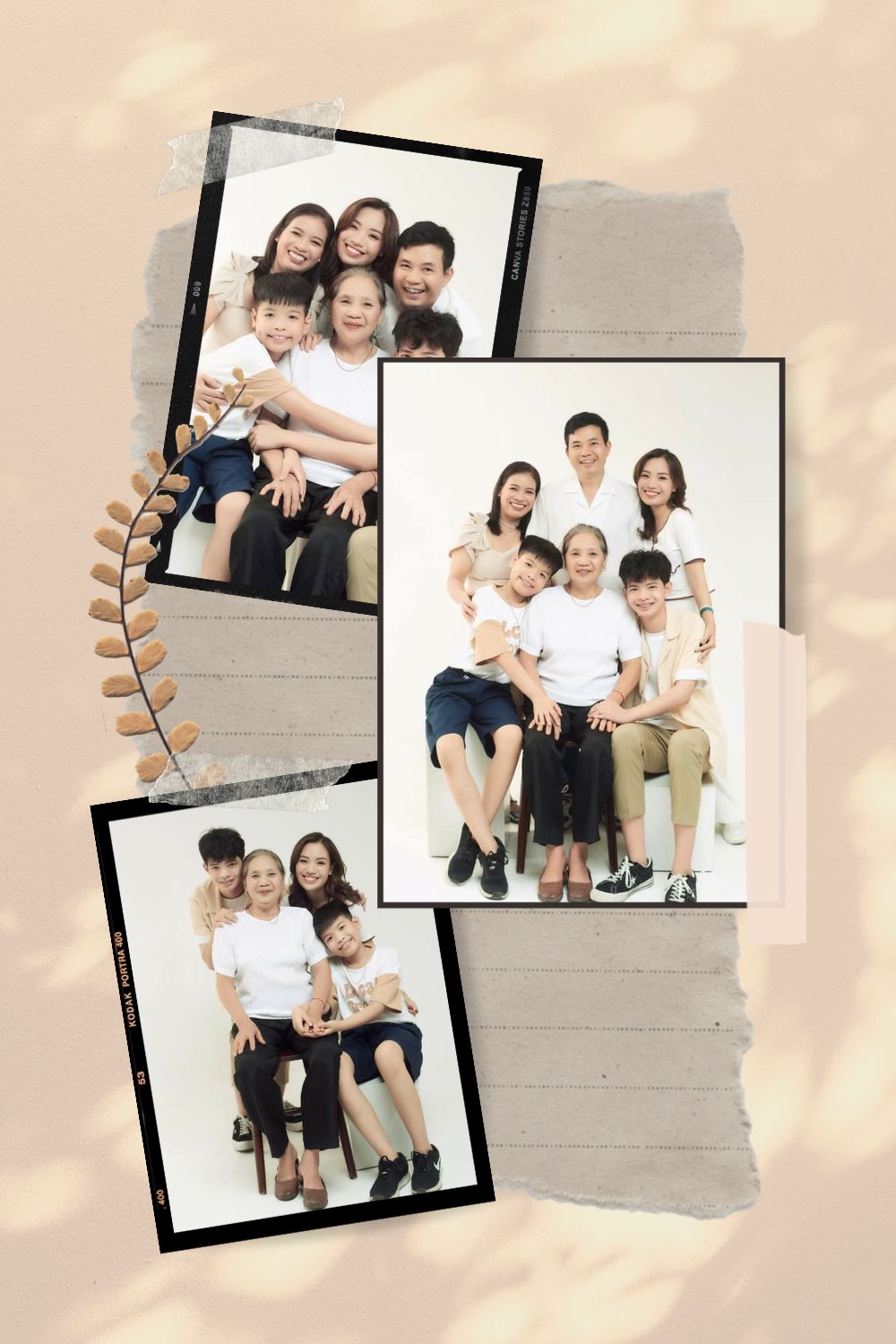 hình ảnh gia đình 3 thế hệ