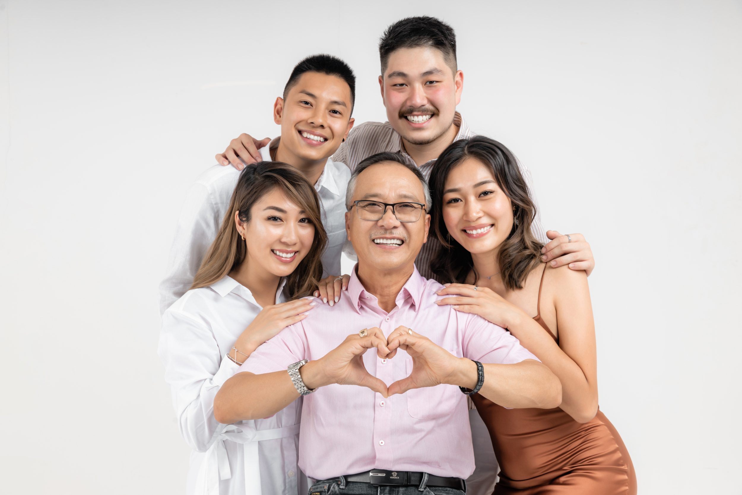 chụp hình studio gia đình