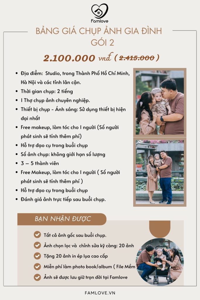 chụp hình thôi nôi gia đình