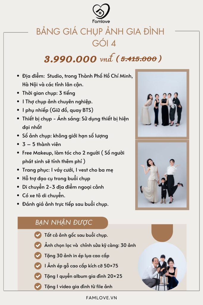 hình ảnh gia đình 3 thế hệ