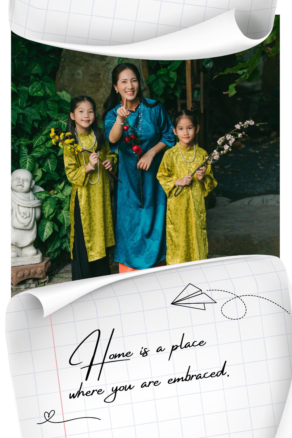 chụp hình gia đình