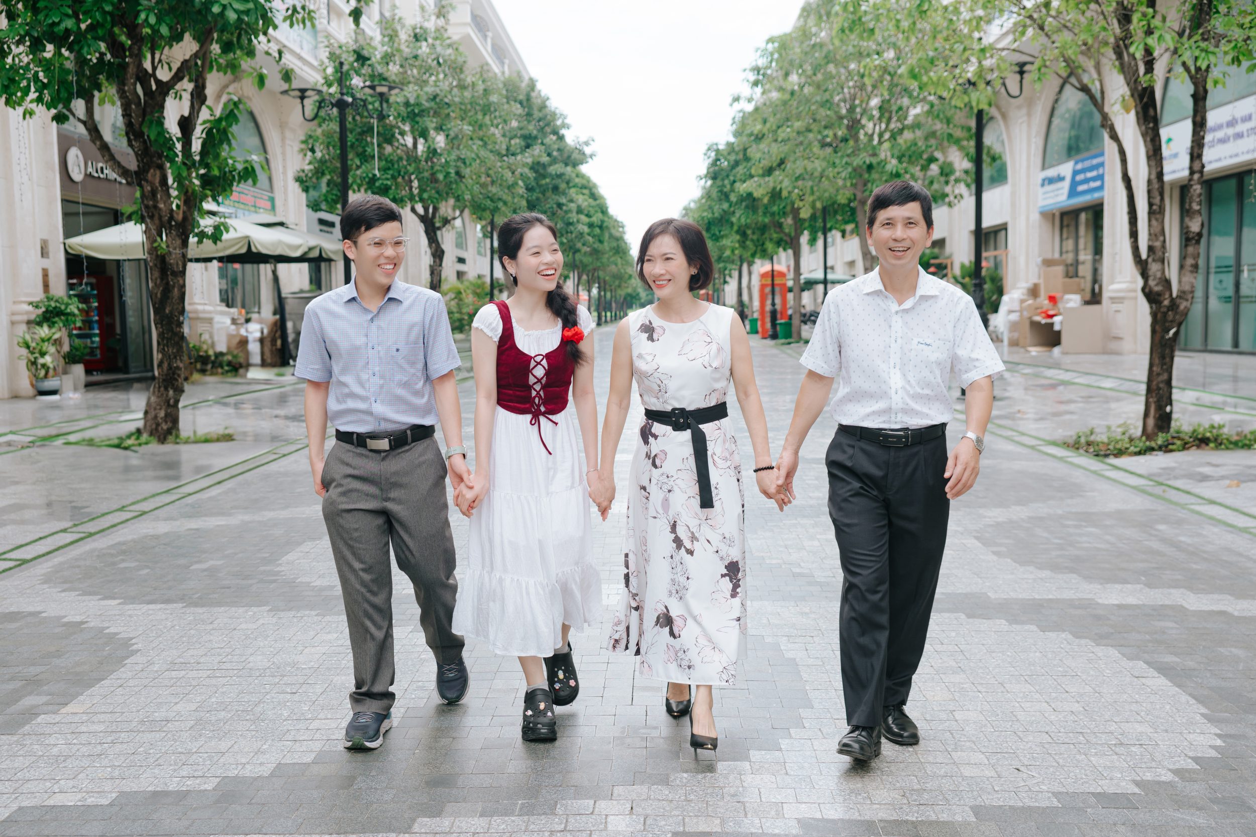 chụp ảnh gia đình ngoại cảnh