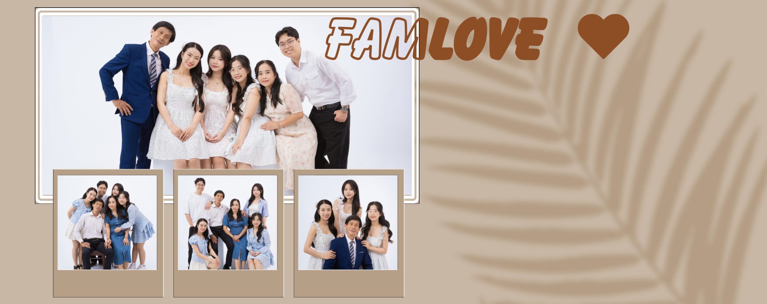 Bảng giá chụp ảnh gia đình 6 người đẹp