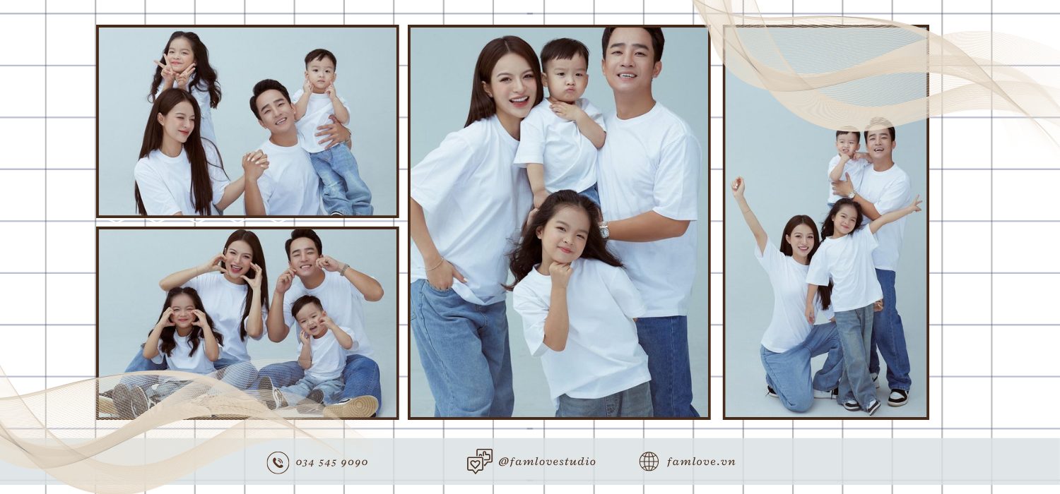 chụp ảnh gia đình hàn quốc