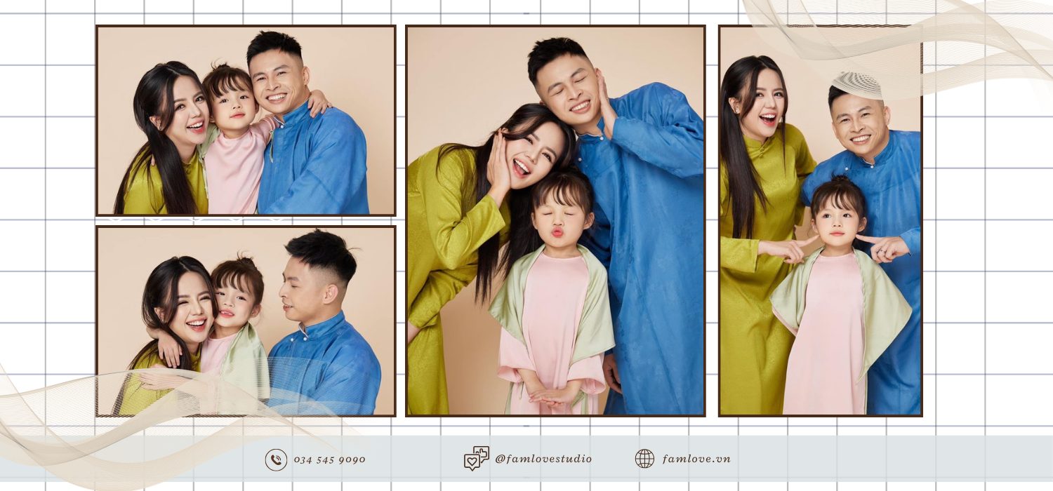 ảnh gia đình phong cách hàn quốc