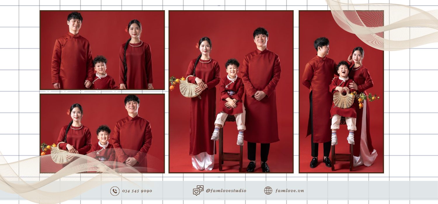 ảnh gia đình kiểu hàn quốc