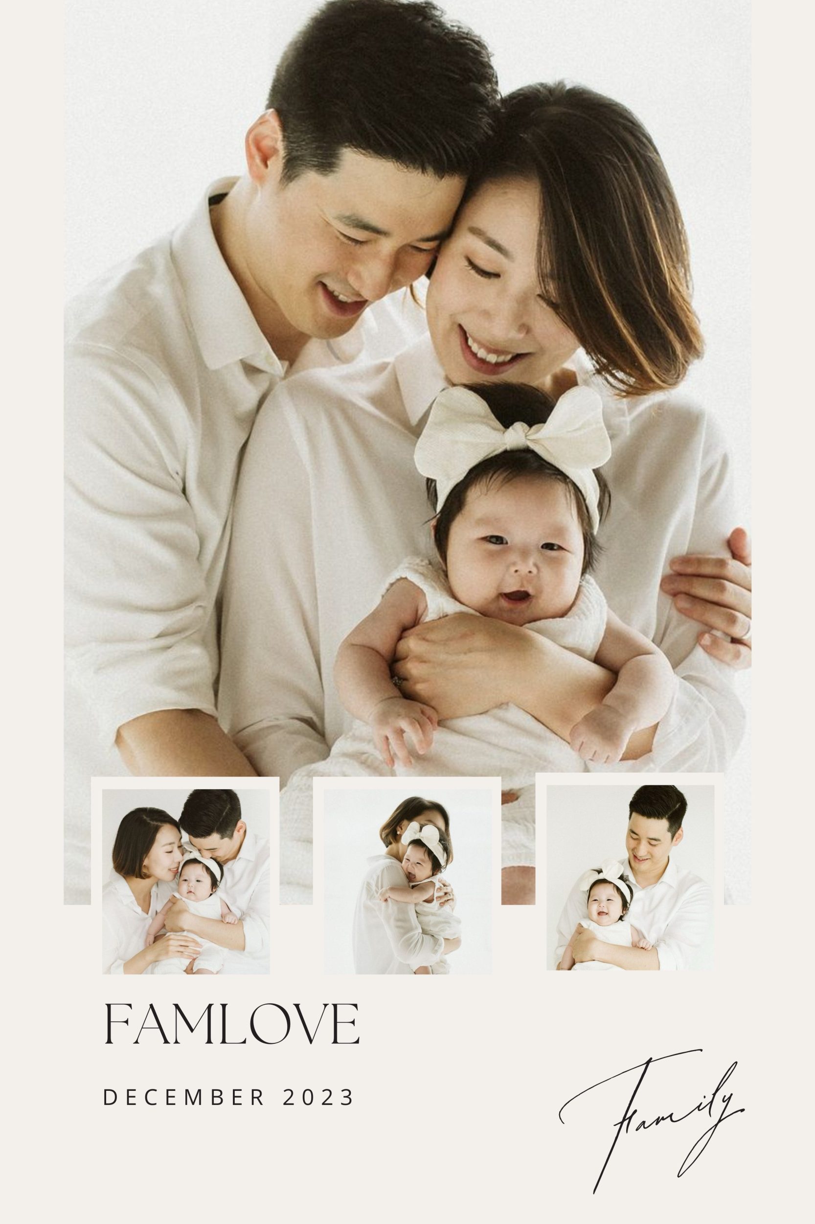 chụp ảnh thôi nôi gia đình